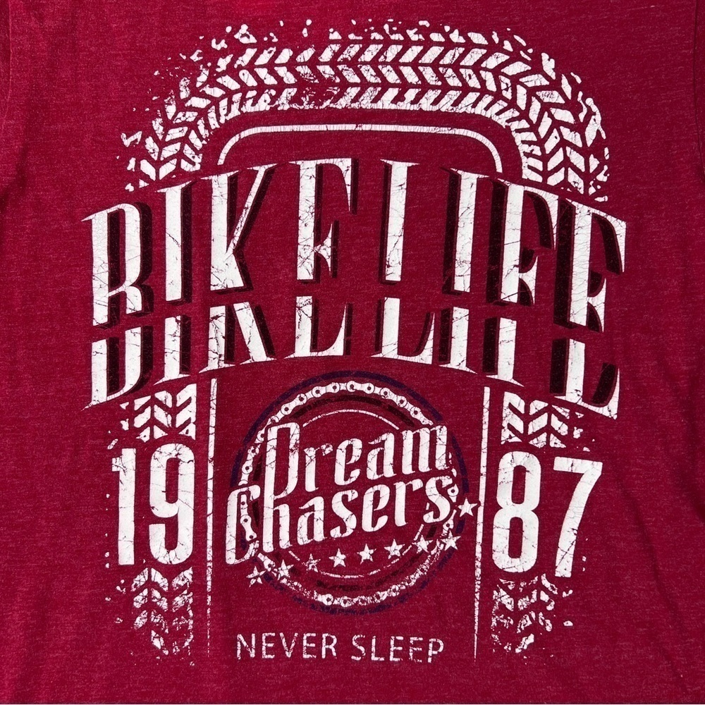 DREAM CHASERS Bike Life Tee Shirt - Picture 3 of 4